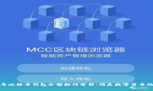2023年比特币钱包余额排行分析:谁是数字货币的赢家?