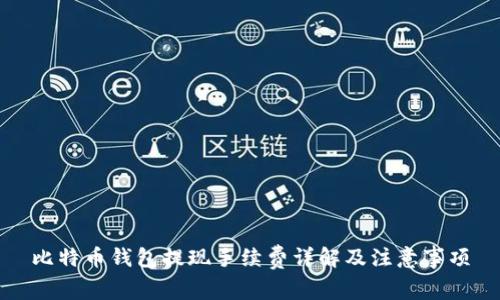 比特币钱包提现手续费详解及注意事项